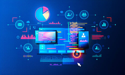 Code verification and validation processes to ensure quality assurance in software development.