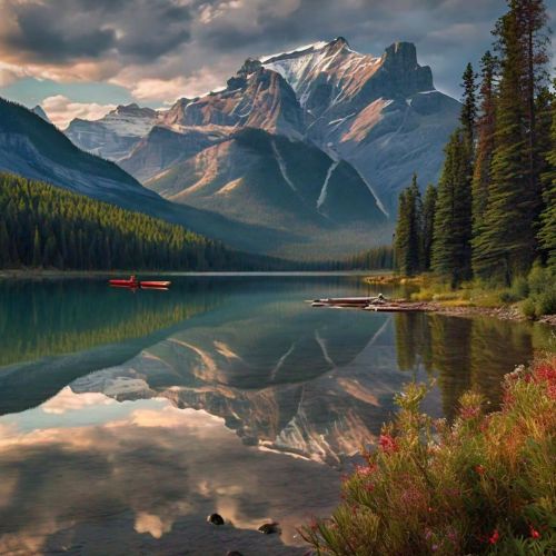 Lake Louise in Banff National Park, one of the most beautiful places in the world