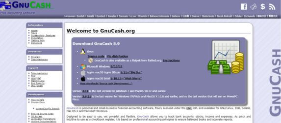 GnuCash is a personal and small-business financial-accounting free software