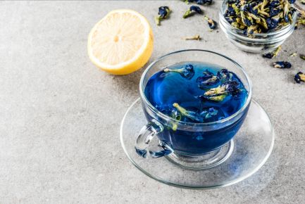 How to Prepare Blue Tea for Weight Loss