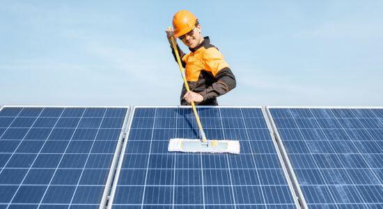 Solar Panel Cleaning and Maintenance