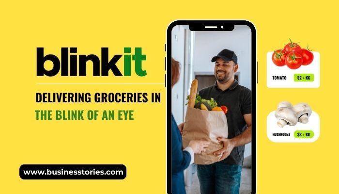 Blinkit Delivering Groceries in the Blink of an Eye