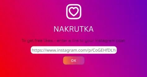 Nakrutka free instagram likes