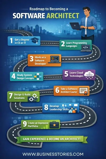 Roadmap to how to become a software architect