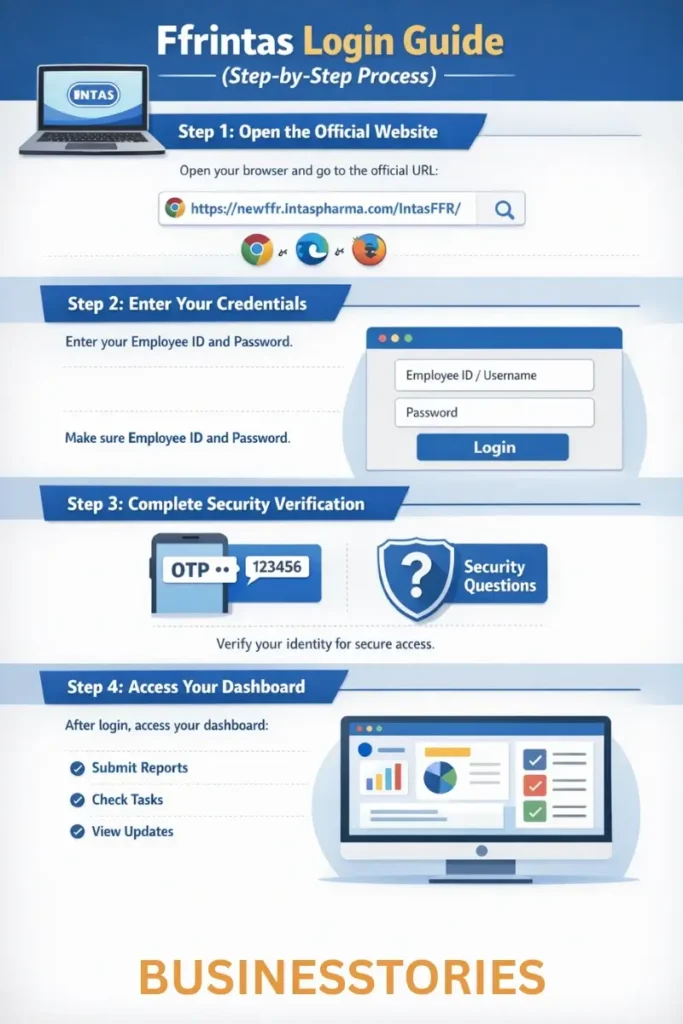 Intas FFR Login Guide