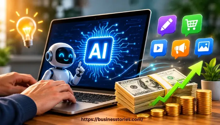 10 Proven Ways to Make Money Online Using AI Tools in 2026
