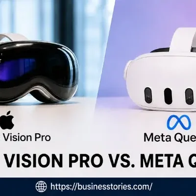 Apple Vision Pro vs Meta Quest 3 VR headset comparison 2026