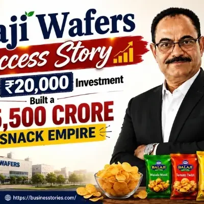 Balaji Wafers Success Story founder Chandubhai Virani who built a ₹5,500 crore snack empire from a ₹20,000 investment