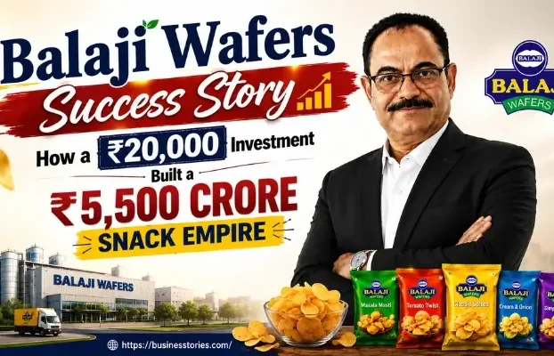 Balaji Wafers Success Story founder Chandubhai Virani who built a ₹5,500 crore snack empire from a ₹20,000 investment