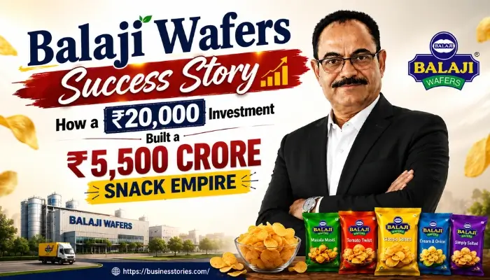 Balaji Wafers Success Story founder Chandubhai Virani who built a ₹5,500 crore snack empire from a ₹20,000 investment