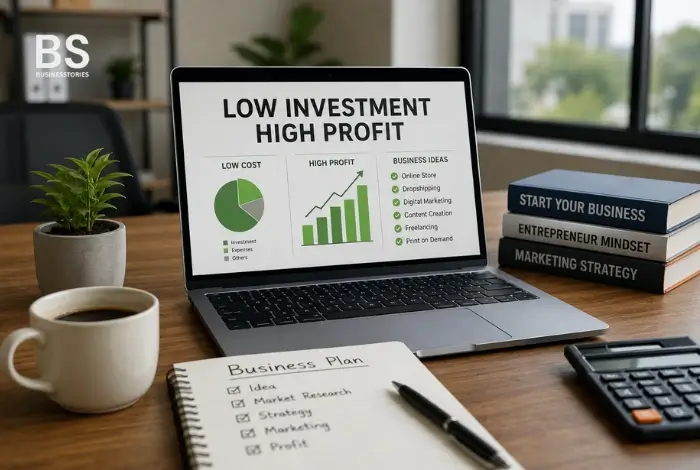 Best Low-Cost Business Ideas With High Profit Margin for entrepreneurs starting a profitable business with minimal investment.