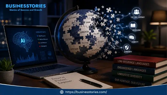 Low-resource language models helping preserve endangered languages through multilingual data, language technology, and digital innovation.