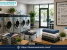 How to start a laundromat business with commercial washing machines, laundry equipment, folding tables, and cleaning tips