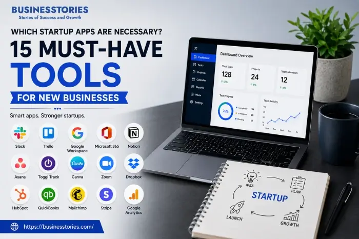 Which Startup Apps Are Necessary? 15 Must-Have Tools for New Businesses