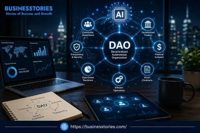 AI-powered DAOs for decentralized governance and smarter business operations
