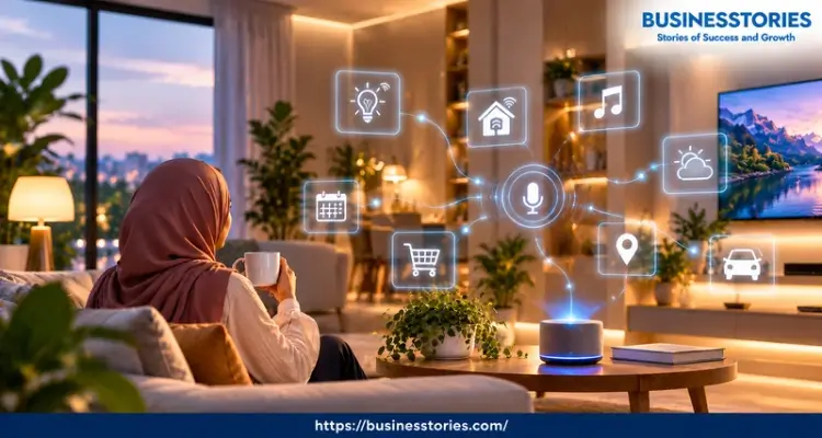 Ambient AI and invisible interfaces replacing smartphone screens in everyday life