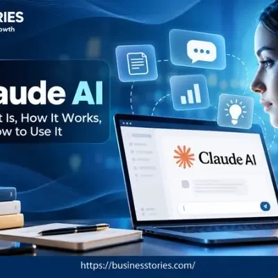 Claude AI showing how the AI assistant works for writing, research, and productivity