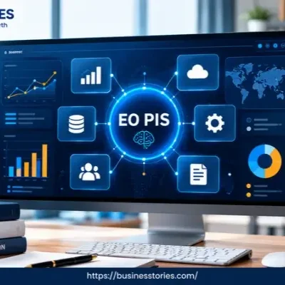 EO PIS intelligence system with business analytics, strategy, and digital transformation tools