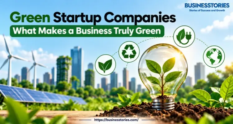 Green Startup Companies-What Makes a Business Truly Green