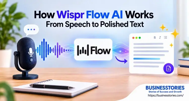 How Wispr Flow AI converts speech into polished text using voice-to-text technology