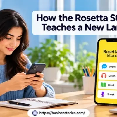 How the Rosetta Stone App Teaches a New Language