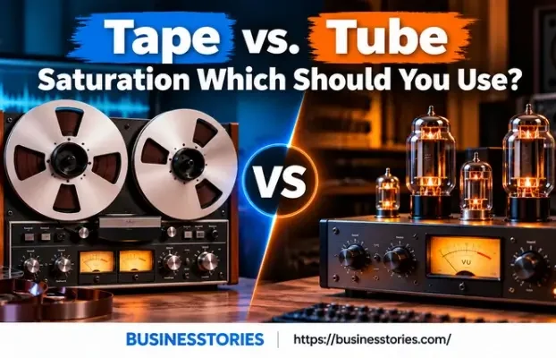 Tape vs. Tube Saturation: Which Should You Use?