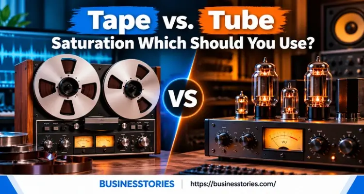Tape vs. Tube Saturation: Which Should You Use?