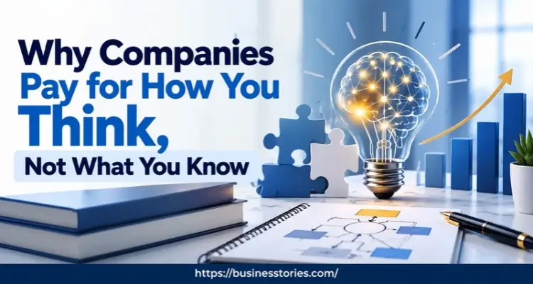 Why Companies Pay for How You Think, Not What You Know